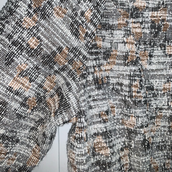 Anthropologie Dolan Leopard Tweed Longline Jacket - Picture 15 of 16